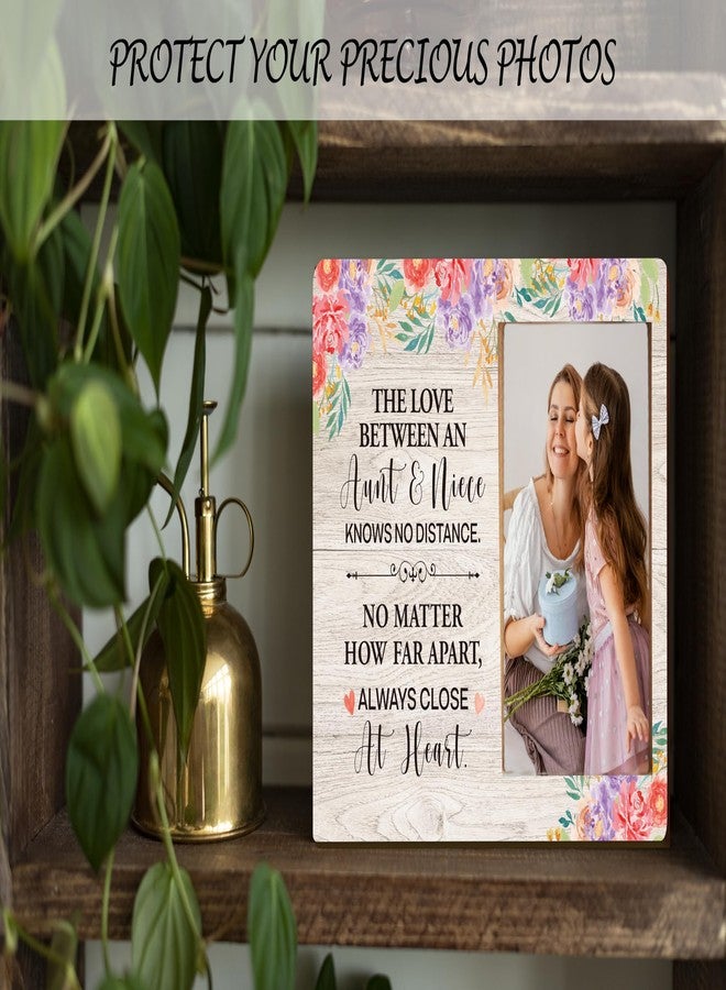 Jusitakeet Aunt Picture Frame - Niece Photo Frame for Birthday, Mothers Day, Christmas - Great Aunt Gifts - Image 4
